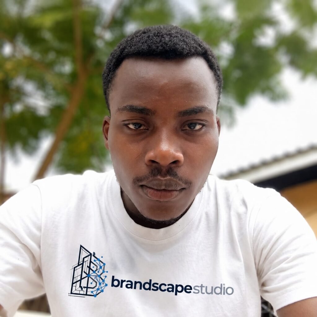 caleb marangu about brandscape studio web designer